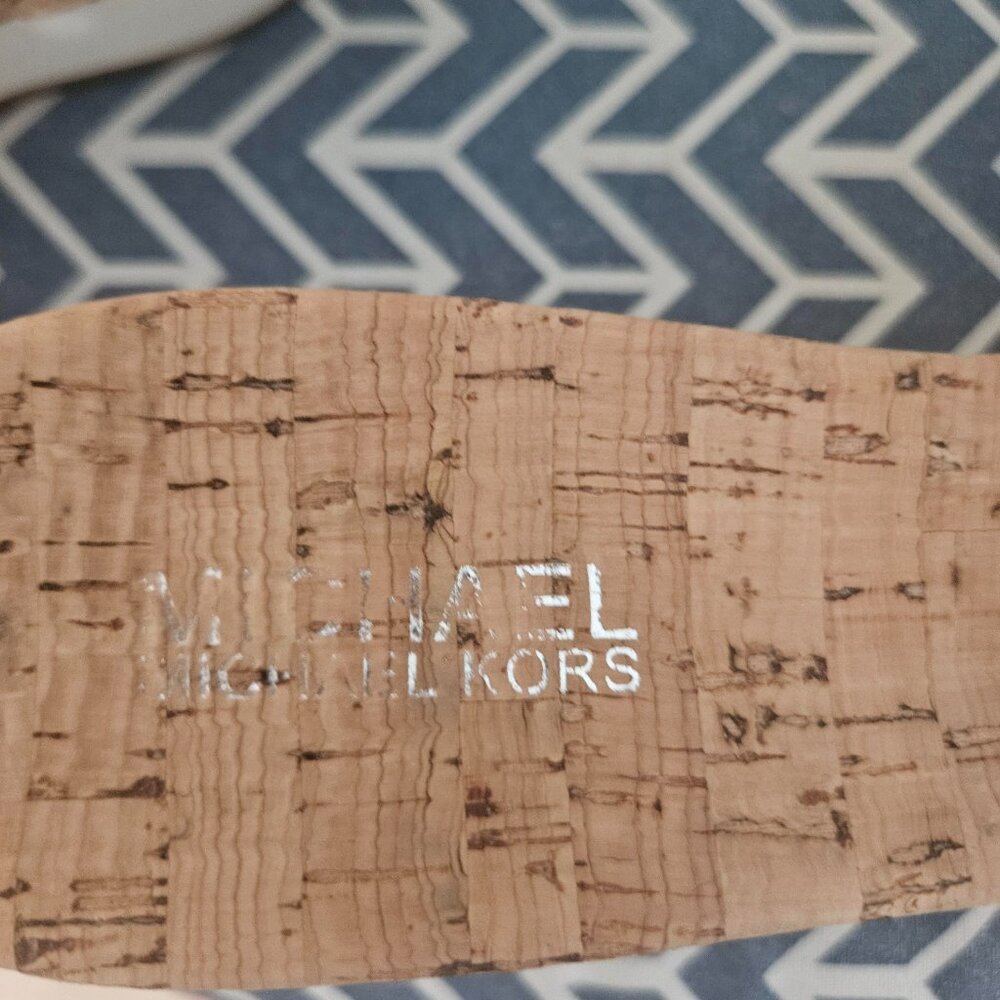 Michael Kors wedge navy sandals - Picture 5 of 5